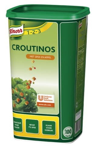 Knorr Croutinos Salade Croûtons au Lard & aux Pommes - 