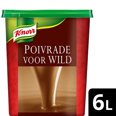 Knorr Gourmet Poivrade voor wild Korrels 1.26 kg - 