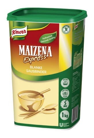 Maïzena Express Liant pour Sauce Blanche en Poudre 1 kg - 