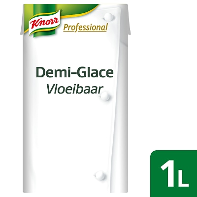 Knorr Professional Demi-glace Liquide 1 L​ - Demi-Glace est une base de sauce liquid, rapide et facile à utiliser.