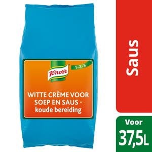 Knorr 1-2-3 Witte Crèmesoep en saus Poeder 3 kg - 