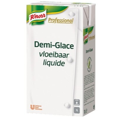 Knorr Professional Demi-Glace - Demi-Glace est une base de sauce liquid, rapide et facile à utiliser.