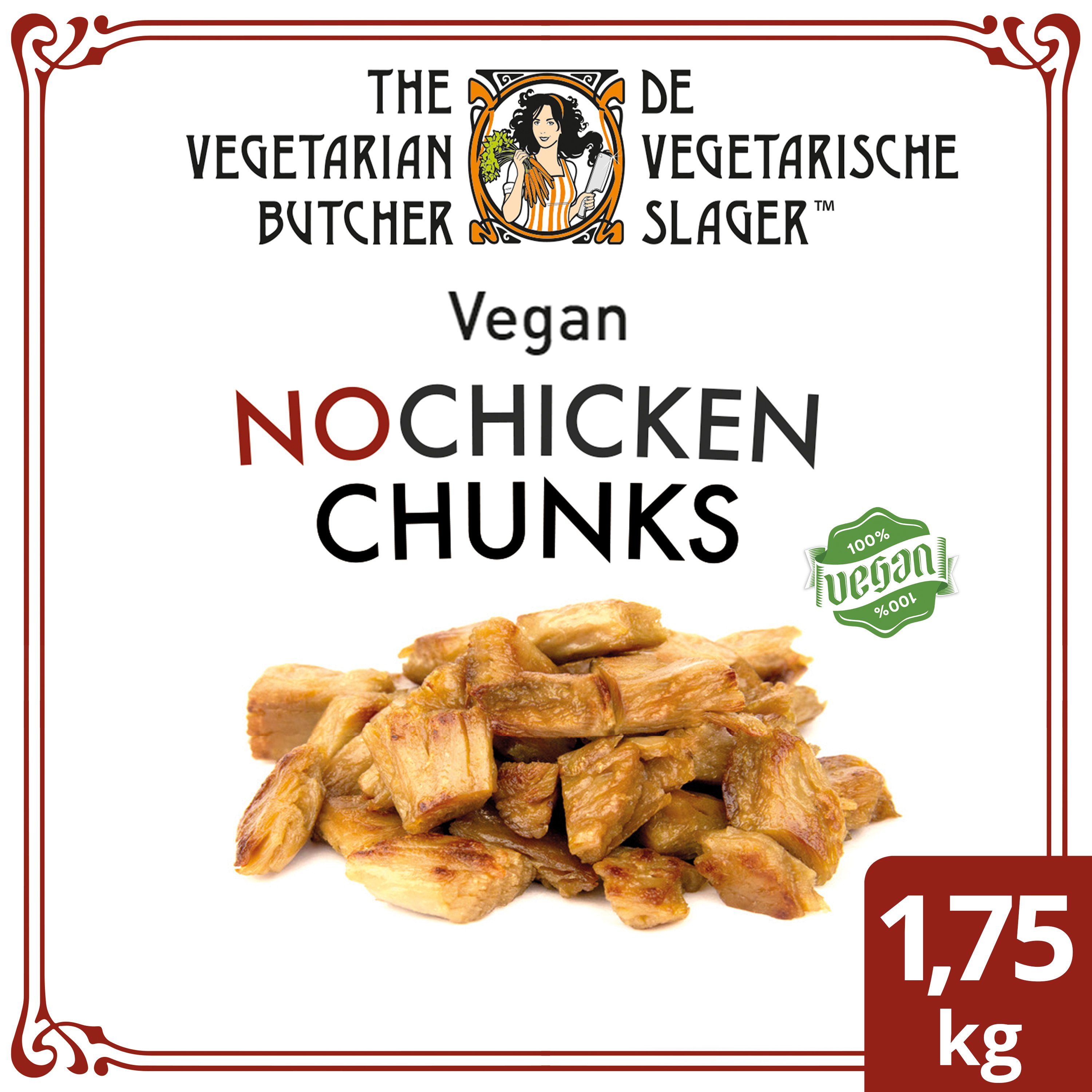 The Vegetarian Butcher NoChicken Chunks 1.75 kg