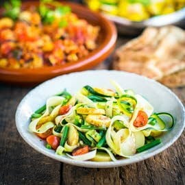Salade de pommes de terre et de haricots