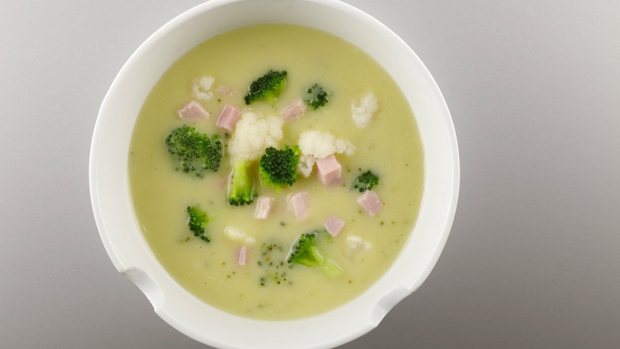 Crème de chou-fleur broccoli – - Recette