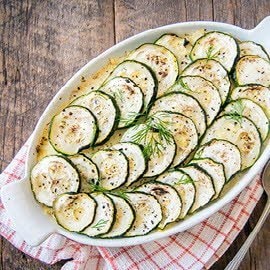 Brandade van kabeljauw en courgette