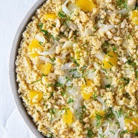 Bulgur salade met venkel en appelsien