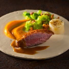 Wilde eend à l’orange