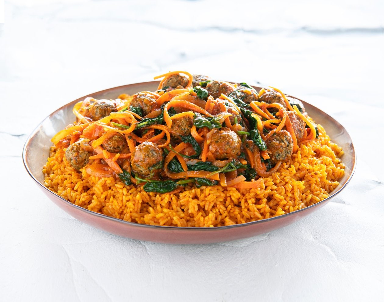 Chef Traiteur - Boulettess de viande hachée perses et riz tomaté – - Recette