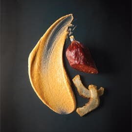 Chorizocrème en artisjokpuree