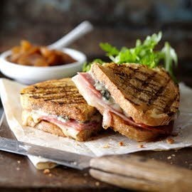 Croque-Monsieur de gorgonzola