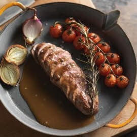 Eendenborst met maderasaus