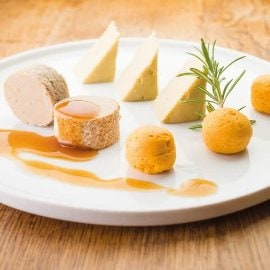 Agneau au Miel, Curry et Ail, Mirepoix et Flageolets (manger-main)