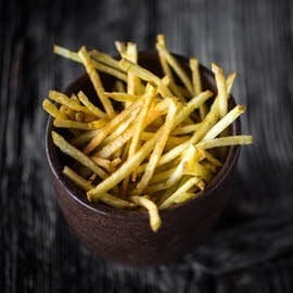 Frites fines (steppegras)