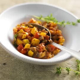 Mélange des légumes