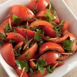 Marokkaanse tomatensalade