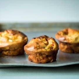 Mexicaanse muffin met manchegokaas
