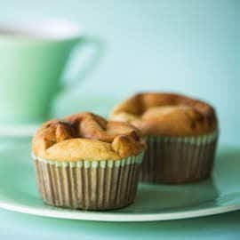 Muffin met appel en kaneel