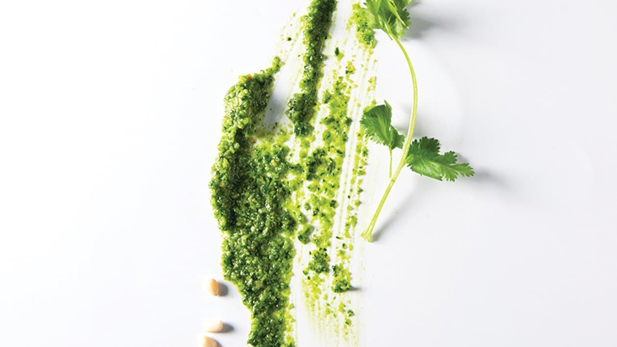 Pesto van koriander – - Recept 