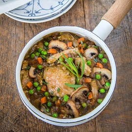 Kippenstoofpot met heerlijke groenten