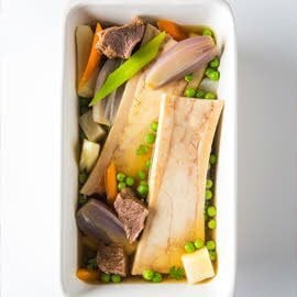 Lentestoofpotje van Belgisch witblauw