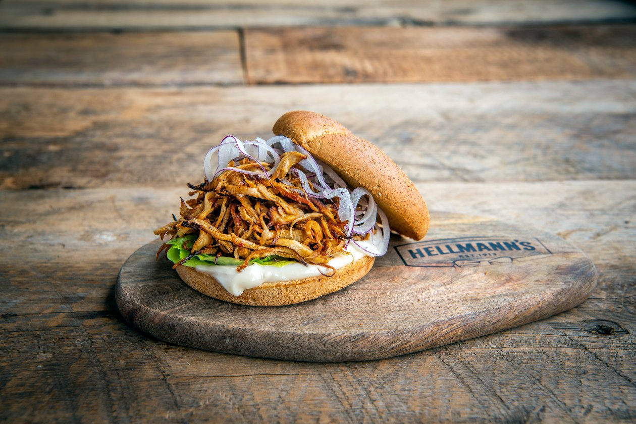 Pulled mushroom burger – - Recette