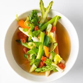 Ragout van lentegroenten