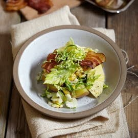 Salade de pommes de terre rôties