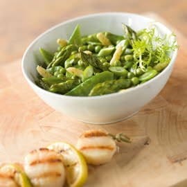 Salade de légumes estivaux