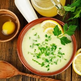 Vergeten groentesoep met gremolata