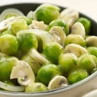 Choux de Bruxelles aux champignons