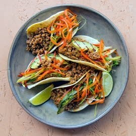 Hachis Tex-Mex avec salsa de tomates et de haricots