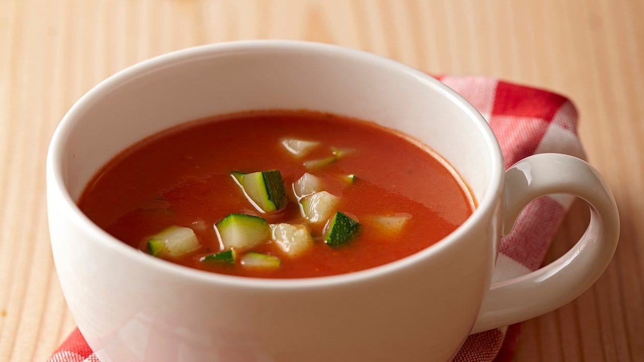 Soupe de tomates toscane – - Recette