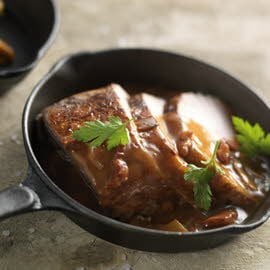 Varkensgebraad Grand-Mère met Brabants witloof