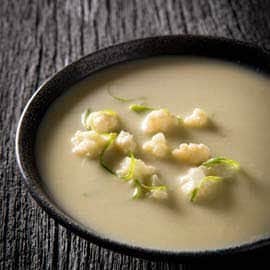 Soupe crémeuse de chou-fleur