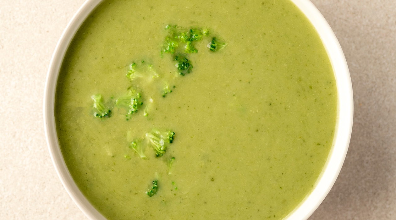 Soupe crème de brocoli – - Recette