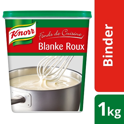 Knorr Fonds de Cuisine Roux Blanc Granulés 1 kg - Le Roux Knorr assure une texture onctueuse instantanément.