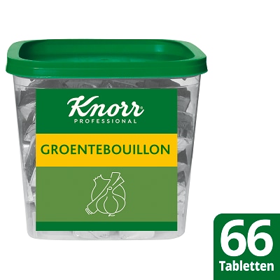 Knorr Professional Bouillon de Légumes 66 Tablettes 660 g - 
