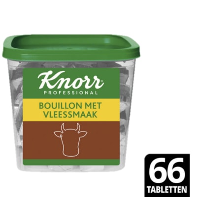 Knorr Bouillon met Vleessmaak 66 Tabletten 660 g - 