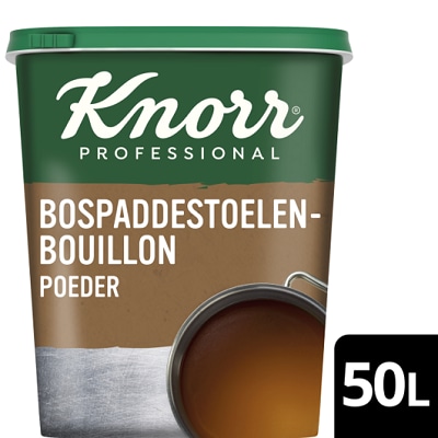 Knorr Professional Bouillon de Champignons des bois en Poudre 1 kg - 