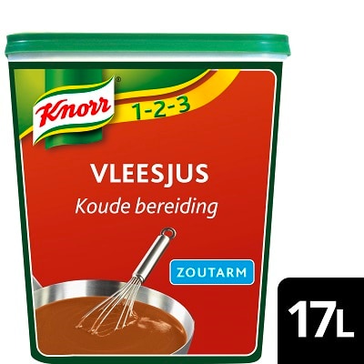 Knorr 1-2-3 Vleesjus zoutarm Poeder 850 g - 