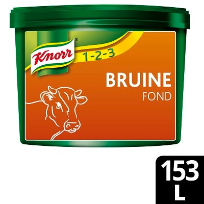 Knorr 1-2-3 Bruine Fond Pasta 10 kg - 