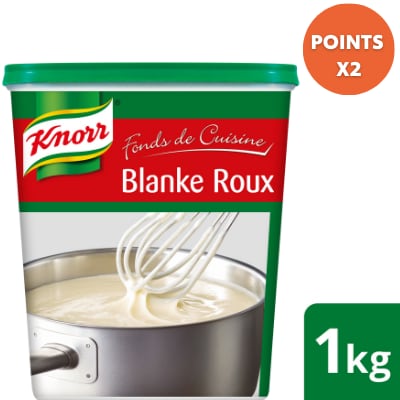 Knorr Fonds de Cuisine Blanke Roux 1 kg - Knorr Roux bindt je sauzen,  perfect in een oogwenk, elke keer opnieuw.