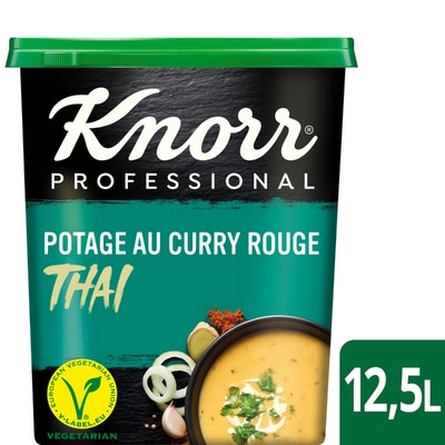 Knorr Potage au Curry Rouge Thai 1.19 kg - 