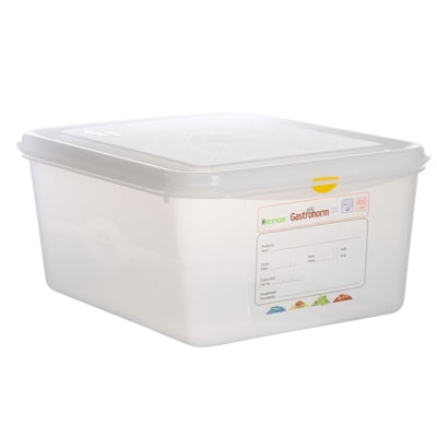 Gastronox - Boîte de rangement 15 cm avec couvercle - 10l - 