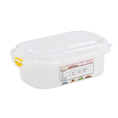 Gastronox - Boîte de rangement 6,5 cm avec couvercle - 