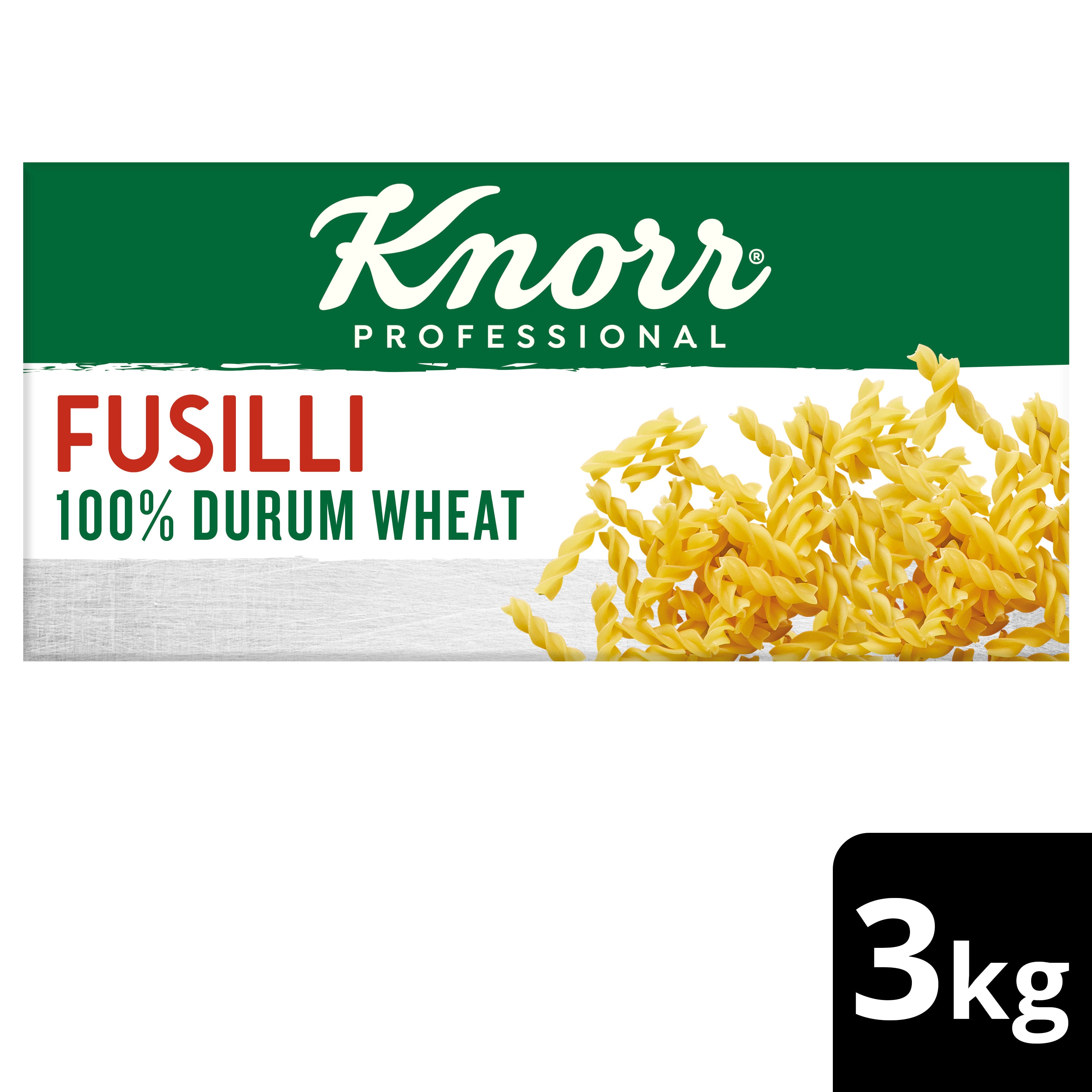 Knorr Professional Fusilli Deegwaren 3 kg
