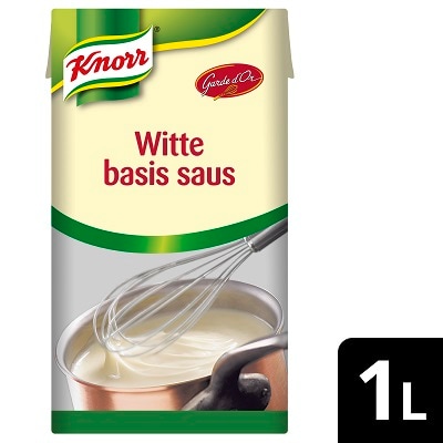 Knorr Garde d’Or Sauce de Base Blanche Liquide 1 L - 