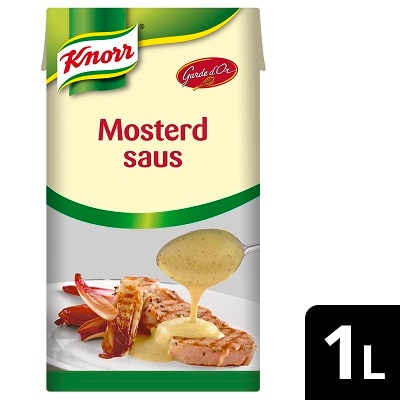 Knorr Garde d’Or Sauce Moutarde Liquide 1 L - 
