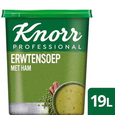 Knorr Professional Potage aux Pois et jambon en Poudre 1.52 kg​ - 